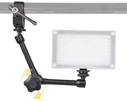 11 ''Scharnierende Magic Arm + Super Clamp Krab Tang Clip voor Camera Monitor