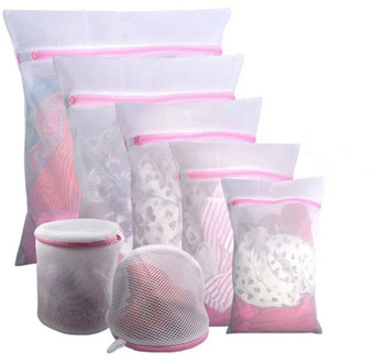 11 Size Mesh Laundry Bag Polyester Home Organizer Coarse Net Laundry Basket Laundry Bags for Washing Machines Mesh Bra Bag