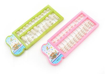 11 Staven Abacus Soroban Kralen Caculating Speelgoed Rekenkundige Tool Chinese Traditionele Abacus Educatief Speelgoed Kid 'S Math Leren Aid