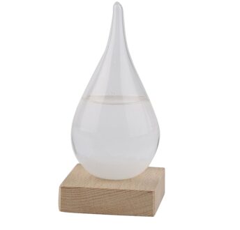11 Stijlen Transparante Weersverwachting Fles Storm Glas Water Globe Ornamenten Glazen Accessoires Blow type 0 6x13