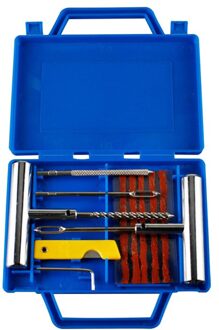 11 Stuk Autoband Reparatie Tools Kit Heavy Duty Emergency Tyre Repair Kit Beste Voor Auto Fiets Motorfiets 11 stk tool reeks