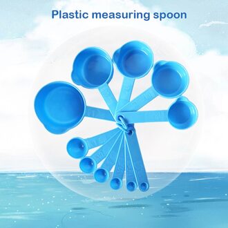 11 Stuk Maatlepel Plastic Materiaal Handvat Bekers Voor Koffie Scoop Keuken Koken Bakken Gebruiksvoorwerp Keuken Meetinstrument