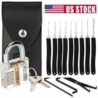 11 Stuks Broken Key Extractor Removal Haken Lock Naald Slotenmaker Tool Kit Set Slotenmaker Levert Handgereedschap Hardware