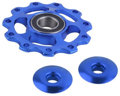 11 Tand Mtb Keramische Lager Neuswiel Katrol Road Fiets Derailleur blauw