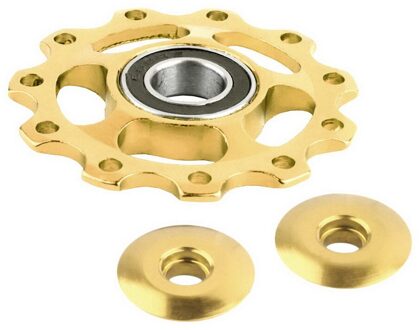 11 Tand Mtb Keramische Lager Neuswiel Katrol Road Fiets Derailleur goud