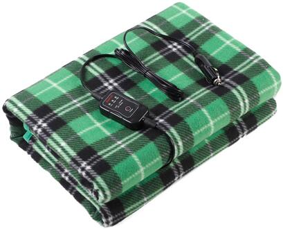 110*145Cm 12V Auto Verwarming Deken Rooster Energie Besparen Warm Winter Herfst Elektrische Deken Automotive Auto Constante temperatuur grijs