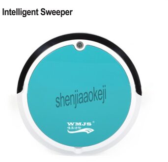 110-220 v verbeterde intelligente veegmachine Zuig/vegen/dweilen geïntegreerde machine Huishoudelijke automatische veegmachine 8 w 220v zwart