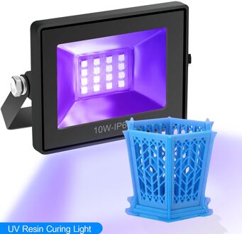 110-260V 405nm Uv Led Hars Genezen Licht Lamp Voor Sla Dlp 3D Printer Lichtgevoelige Accessoires