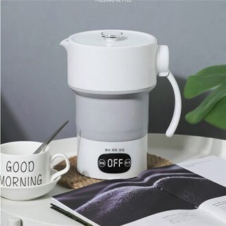 110 V-240 V Opvouwbare Waterkoker Gecomprimeerd Reizen Waterkoker Food Grade Siliconen Isolatie Waterkoker Verstelbare