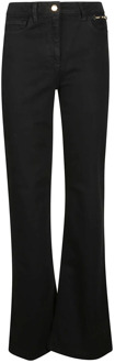 110 Zwarte Jeans Elisabetta Franchi , Black , Dames - W26