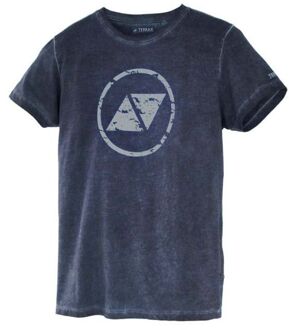 11068 - T-shirt - Blauw - 2XL