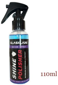 110Ml 9H Vloeibaar Glas Keramische Auto Coating Waterdicht Nano Keramiek Beschermen Shine Auto Paint Care Anti-Kras super Hydrofobe blauw 110ml