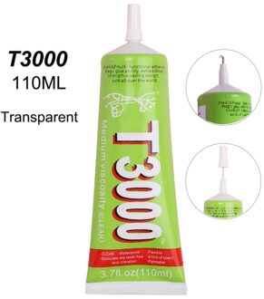 110Ml E8000 Super Mobiele Telefoon Screen Lijm Kleding Textiel Stof Rubber Component T7000 T8000 T5000 B7000 Sieraden Bead Lijm T3000 110ML doorzichtig