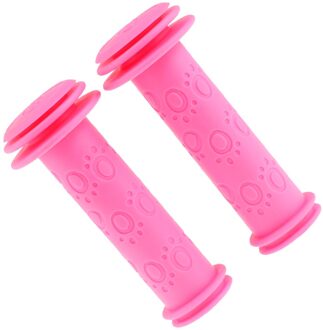110Mm Kids Fiets Stuur Grip Scooter Kind Handvat Bar Wrap Protector Guard roos rood