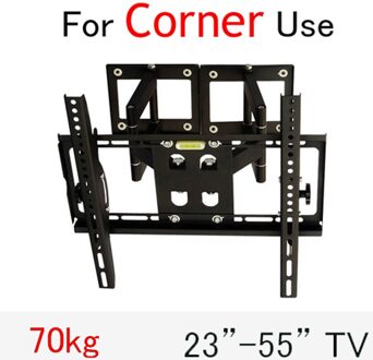 110ST Universele 23 "-55" 80Kg 400X400 Zware Swing Arm Tv Bracket Lcd Muur houder Hoek Gemonteerd Intrekbare Volledige Motion 6 Arm