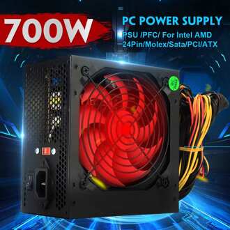 110V/220V 700W Pci Sata Atx 12V Gaming Pc Voeding 24Pin/Molex/sata 12Cm Fan Computer Voeding Voor Btc