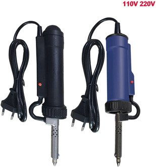110v220v Electric Tin Suction Device Portable Automatic Tin Electric Vacuum Solder Sucker Desoldering Pump Soldering Repair Tool