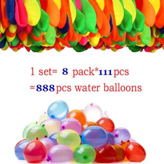 1110Pcs Water Ballonnen Voor Kinderen Jongens Ballonnen Set Party Game Quick Fill Ballon 1110 Bossen Voor Zomer Speelgoed Outdoor strand Speelgoed 888 stk