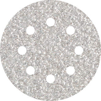 1151000 Excenterschuurpapier Met klittenband, Geperforeerd Korrelgrootte 60 (Ã) 125 mm 5 stuks