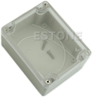 115X90X55Mm Waterdichte Cover Clear Plastic Elektronische Project Box Behuizing Case W315