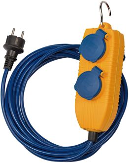 1161750020 Stroom Verlengkabel Geel, Blauw 5.00 m