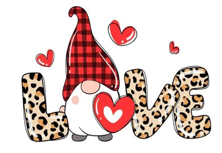 11CT Goblin Gnome Patroon Gestempeld Kruissteek Kit Katoenen Draad Handgemaakte Afdrukken Canvas Borduurwerk Set Diy Handwerken Home 02