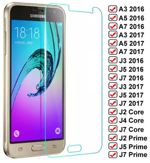 11D Tempered Glass For Samsung Galaxy A3 A5 A7 J3 J5 J7 2016 2017 Protective Glass Film J2 J4 Core J5 J7 Prime Screen Protector