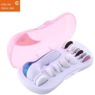 11in1 Kit Eelt Remover & Facial Brush Pedicure Machine Elektrische Borstel Voet Bestand Hak Apparaat Dode Huid Slijpen Sholl Voet zorg