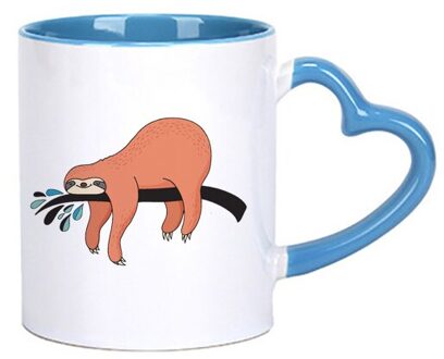 11Oz Europa Melk Koffie Mokken Cartoon Dier Ontbijt Mok Kantoor Thuis Drinkware Thee Cup 400Ml Voor Lover 'S KTDW-054 KTDW-054-D