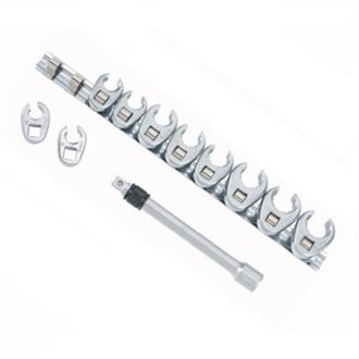 11pc 3/8"DR. Crowfoot flare nut set 51110