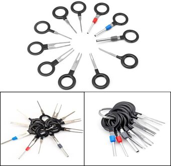 11Pcs Auto Plug Printplaat Kabelboom Terminal Extractie Pick Connector Crimp Pin Terug Naald Verwijder Tool Snelle Levering