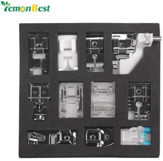 11pcs Mini Multifunctionele Naaimachine Naaivoet Onderdelen Accessoires Naaivoet Set Voor Naaimachine Brother Singer