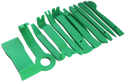 11pcs Plastic Pry Tool Trim Dashboard Door Clip Panel Removal Installer Opening Repair Tool for PC Phone Disassembly Set