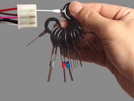 11Pcs Terminal Removal Tool Auto Elektrische Bedrading Crimp Connector Pin Extractor Kit