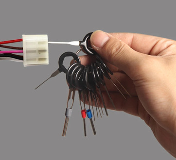 11PCS Terminal Removal Tool Car Electrical Wiring Crimp Connector Pin Extractor Kit