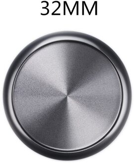 11PCS32MM Metalen Binding Ring Gesp, Aluminium Materiaal Binding Cd, Paddestoel Gat Notebook Speciale Gesp grijs