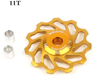 11T 13T Mountain Road Fiets Achterwiel Lager Gids Wiel Keramische Lager Wiel Achter Katrol Fietsonderdelen A4