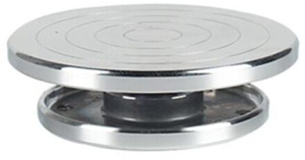 12/15Cm Dubbele Gezicht Gebruik Aluminium Draaitafel Voor Keramische Klei Sculptuur Platform Aardewerk Wiel Roterende Gereedschap