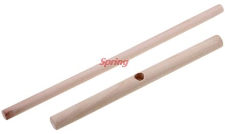 12*17Cm Thuis Keuken T-Vormige Crêpe Pannenkoek Beslag Houten Strooier Stok Gereedschappen Keuken Accessoires