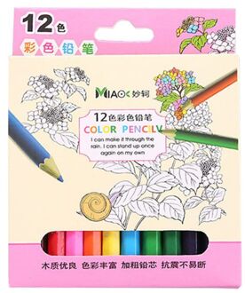 12/24 Kleur Potloden Natuurlijke Hout Gekleurde Potloden Tekening Potloden Voor School Kantoor Kunstenaar Schilderij Schets Levert X6HB 3.5 duim -12 kleur