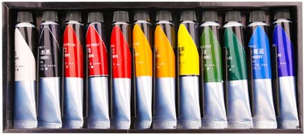 12/24 Kleuren Professionele Acryl Verf 20Ml Tekening Pigment Hand-Verf