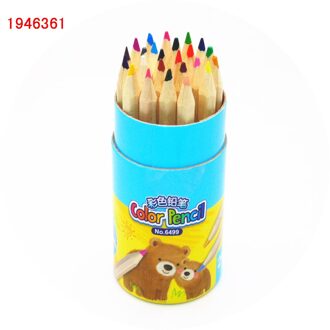 12/24 schets kleur potlood set Houten Schilderen Kleurrijke Potloden voor kind kunstenaar tekening verf niet-giftig levert 6499-24kleuren