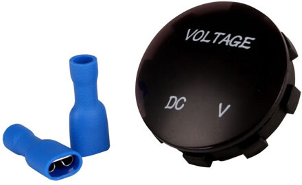 12-24V Automotive Digitale Detectie Dc Auto Motor Digitale Voltmeter 15 Cm X 4 Cm X 15cm Blauw