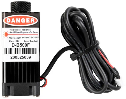 12/24V Blue Violet Laser Engraving Module High-Power Laser Head Kits