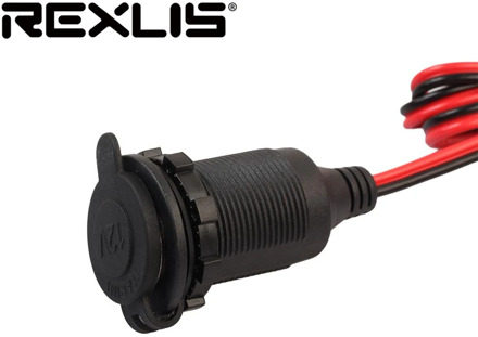 12/24V DC Female Car Cigar Cigarette Lighter Socket Plug Connector Adapter Car Charger Car Accessory Power Cigar Lighter Socket