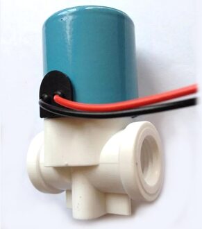 12/24V Dc Magneetventiel G1/4 "HQV1 Plastic Normaal Gesloten 2 Manier 0-120PSI 0-0.8MPa Miniatuur elektrische Magneetventielen