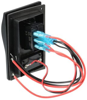 12-24V Led Dual Voltmeter Digitale Test Panel Rocker Switch Voor Auto Motor Truck Marine Boot Mooie outlooking Led