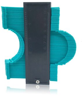 12/25Cm Contour Gauge Plastic Profiel Kopie Contour Meters Standaard Hout Markering Tool Betegelen Laminaat Tegels Algemene Hulpmiddelen 12cm groen