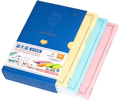 12/36Pcs Professionele Volledige Core Geen-Hout Kleur Potlood Milieubescherming Potloden School Briefpapier Art Tekening