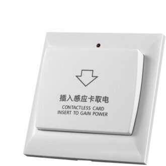 12.5Khz Rfid Voeding Schakelaar Insert Contactloze Hotel Intelligente Inductie Energiebesparende Vertraging Lage Frequentie Schakelaar 1 stk